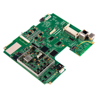 سعر جيد اختبار الأشعة السينية 4 طبقة تجميع PCB الصناعي مع قناع اللحام الأخضر وقاعدة FR4 الانترنت
