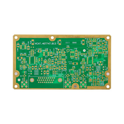 سعر جيد 0.3mm الحد الأدنى لحجم الثقب سميكة بطاقة PCB مع النحاس والتحكم في الانسداد الانترنت