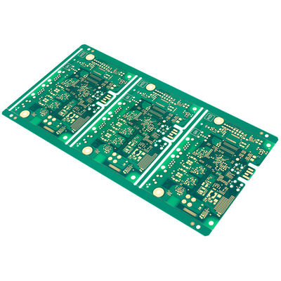 سعر جيد خضراء HASL 1.6mm النحاس 2 طبقة PCB مع التحكم في الانسداد الانترنت