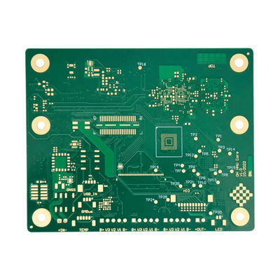 سعر جيد بطاقة HDI PCB ذات الطبقات المتعددة الغمرة الذهبية الرئيسية مع التحكم في الانسداد الانترنت