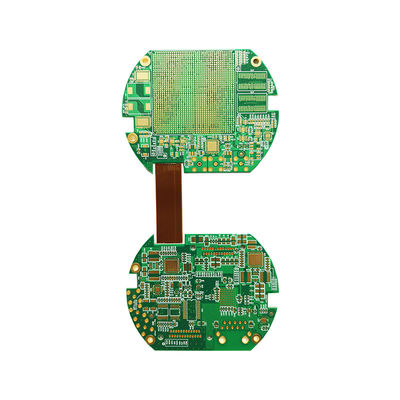 سعر جيد قطاع التطبيقات الآلية PCB مرنة صلبة مع اللون الأزرق وشهادة ISO14001 الانترنت