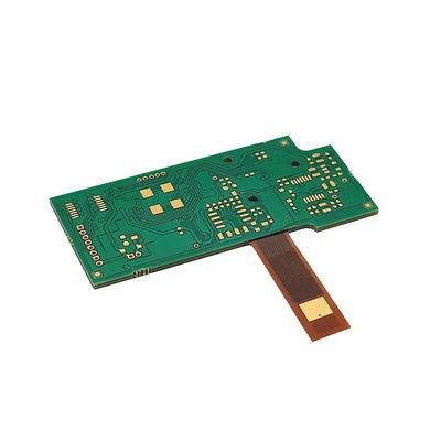 سعر جيد 0.5 ملم نصف قطرها PCB مرنة صلبة مع خدمة DFM و قناع اللحام الأبيض الانترنت