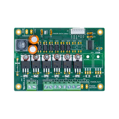 سعر جيد 1.6MM 0.1MM دقيقة خط FR4 صلبة مرنة صلبة مرنة تجميع PCB التحكم الصناعي الانترنت